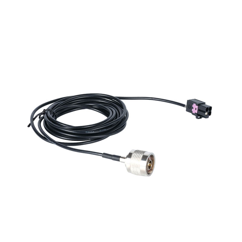 RF Pigtail Cable HSD Connector Female Mini Fakra A Code To N Male Coaxial Cable