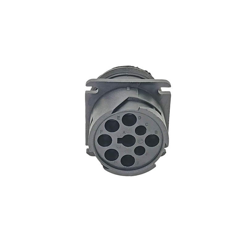 J1939 9Pin Type2 Black Truck Connector