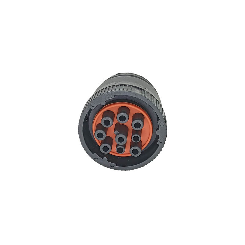 J1939 9Pin Type2 Black Truck Connector