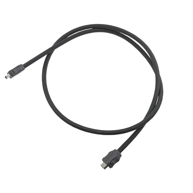 Why is the IX industrial CAT7 Ethernet network cable more suitable for network connections in high-vibration mechanical environments?