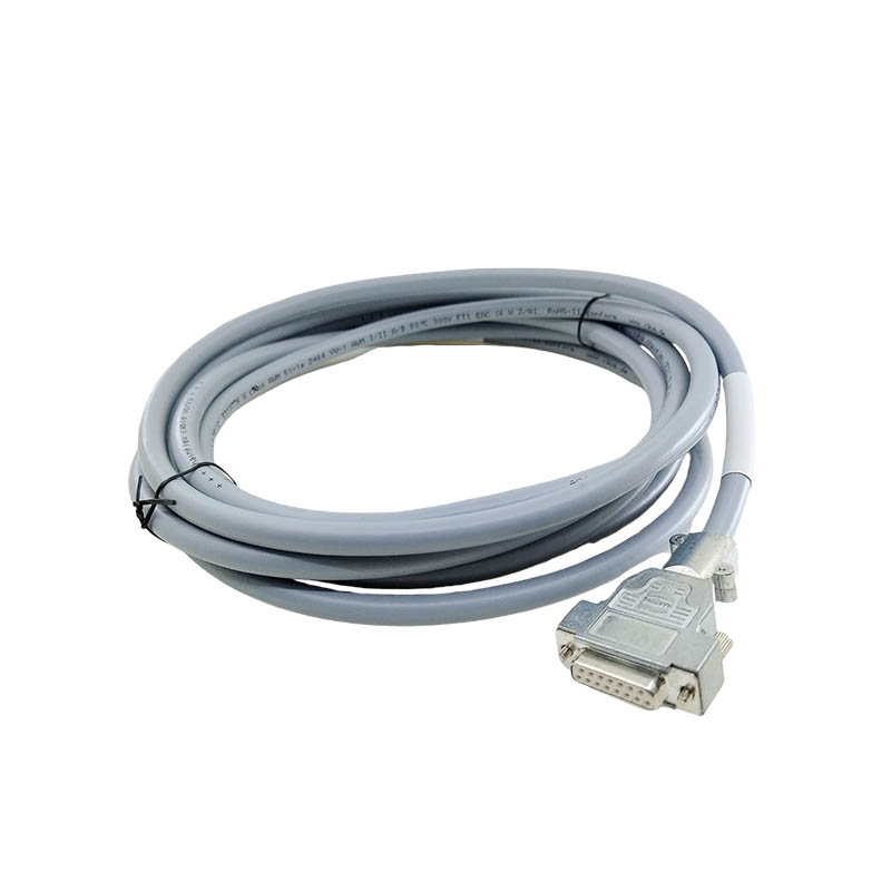 Industrial Wire Harness DB15 Male To Female Connect Cable High Flexibility Shielded Encoder Extension Cable 4M