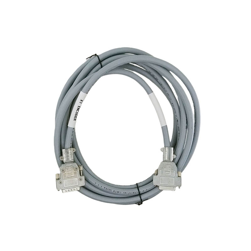 Industrial Wire Harness DB15 Male To Female Connect Cable High Flexibility Shielded Encoder Extension Cable 4M