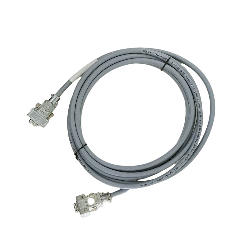 Harting Industrial Wiring Harness DB9 Male To Female Connection Cable  High Flexibility Shielded HALL Cable 4M