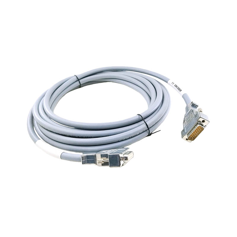 Industrial Wire Harness DB15 Female to DB15 Male Connect Cable High Flexibility Shielded Encoder Extension Cable 5M