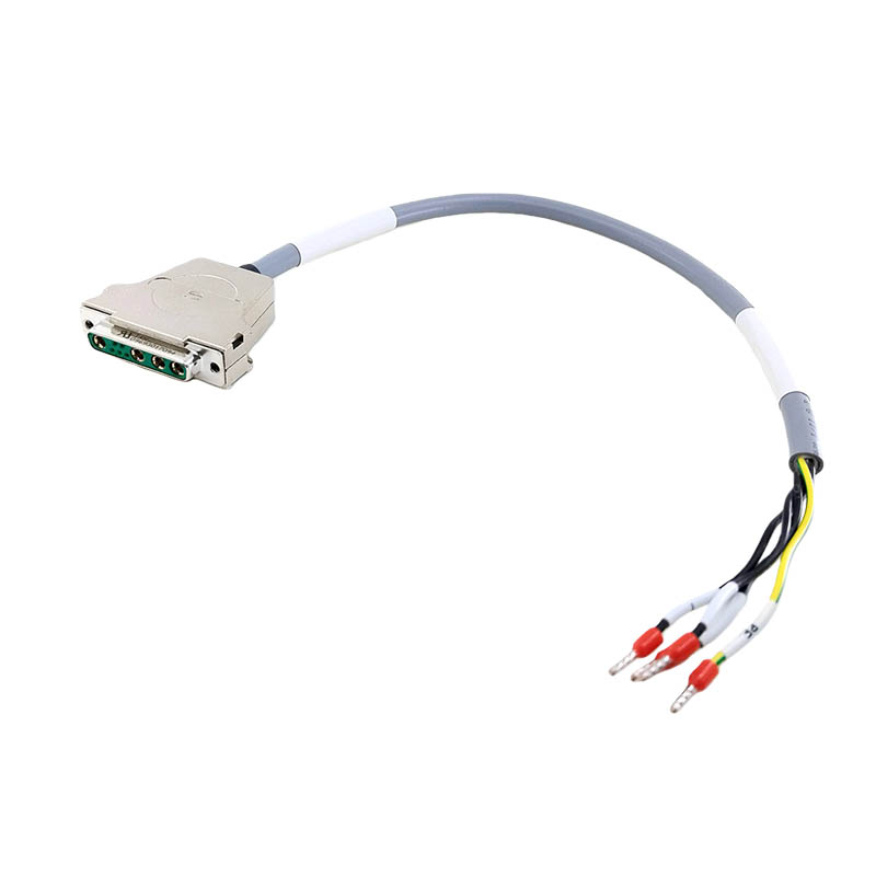 Harting Industrial Wiring harness DB9W4 Female to Open Connection Cable 50cm Length RST MOTOR Power Cable,50cm Length