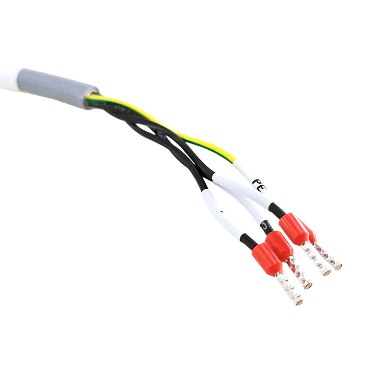 Harting Industrial Wiring harness DB9W4 Female to Open Connection Cable 50cm Length RST MOTOR Power Cable,50cm Length