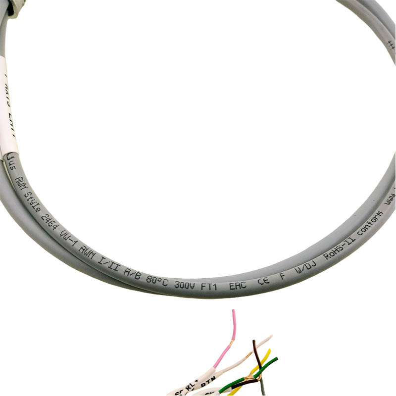 Harting Industiral Wiring Harness HDB15 Female To DB9 Female Connection Cable 70cm CNC Aluminum Alloy Connector Limit Cable