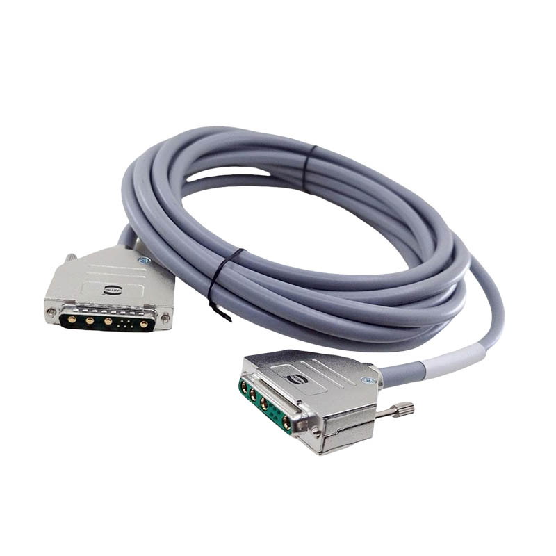 RST Motor Power Line Extension Cable DB9W4 Female To DB9W4 Male Connection Cable CNC Aluminum Connector Industrial Wiring Harness, 5M