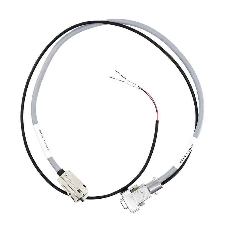 Harting HDB15 Female To HDB15 Female Limit Cable CNC Aluminum Alloy Connector Industrial Wiring Harness 70cm