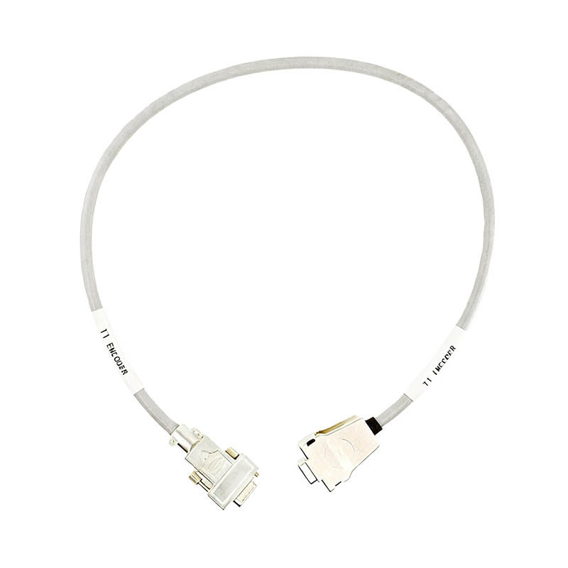 Harting HBD15 Male To HDB15 Female CNC Aluminum Alloy Connector Encoder Cable 70cm Length Industrial Wiring Harness