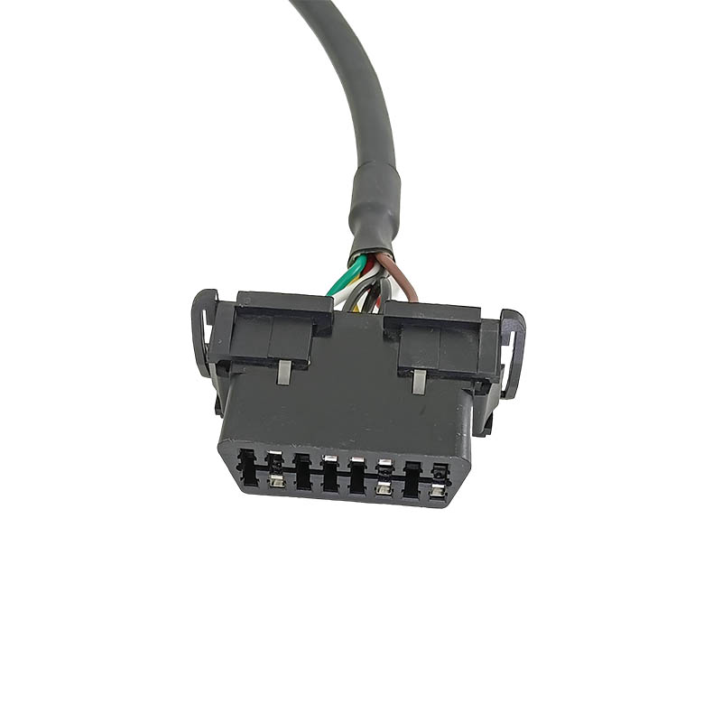 What is the relationship between wire diameter selection for car diagnostic cable wire harness and transmission distance and speed?